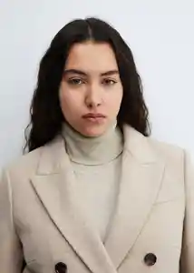 Abrigo Dali Piedra Talla 28 Mujer Mango