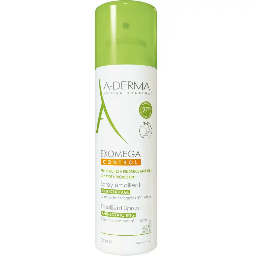 A-derma Emoliente en Spray Exomega Control 