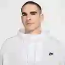 Nike Chaqueta Club Marina Lifestyle Blanco de Hombre Talla L
