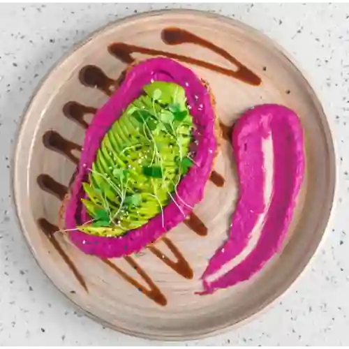 Tostada Humus