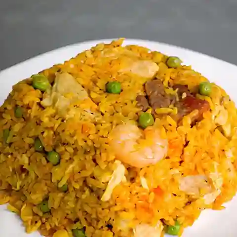 Arroz mixto de carnes