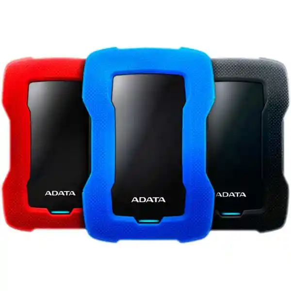 Adata Disco Duro Externo Antigolpes Hd330 1 Tb Asb 3.1 Azul