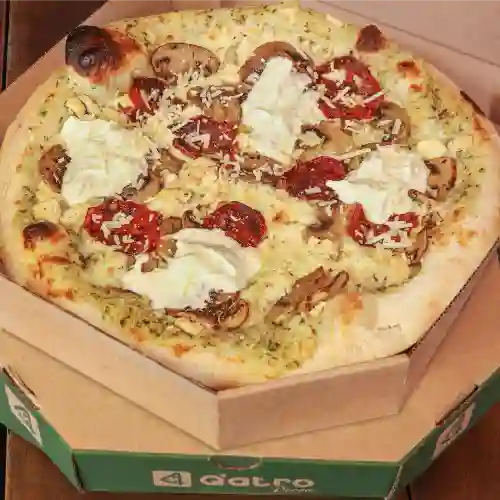 Pizza pollo pesto