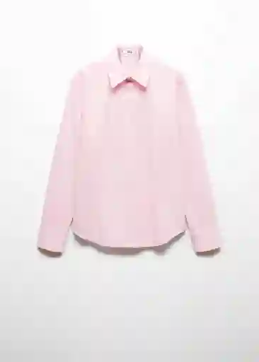 Camisa Sofía Rosa Talla L Mujer Mango