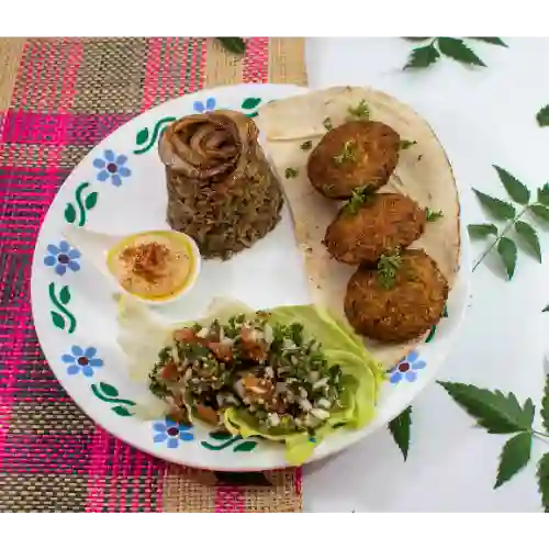 Menú Arabe Vegetariano