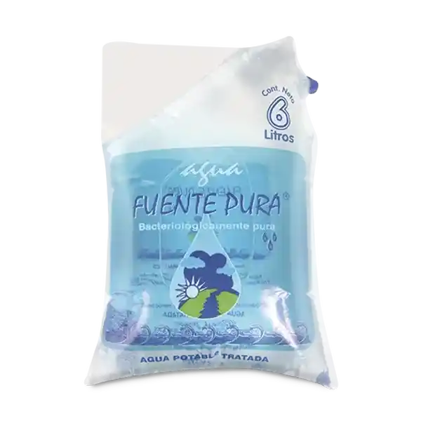 Fuente Pura Agua Potable Con Válvula