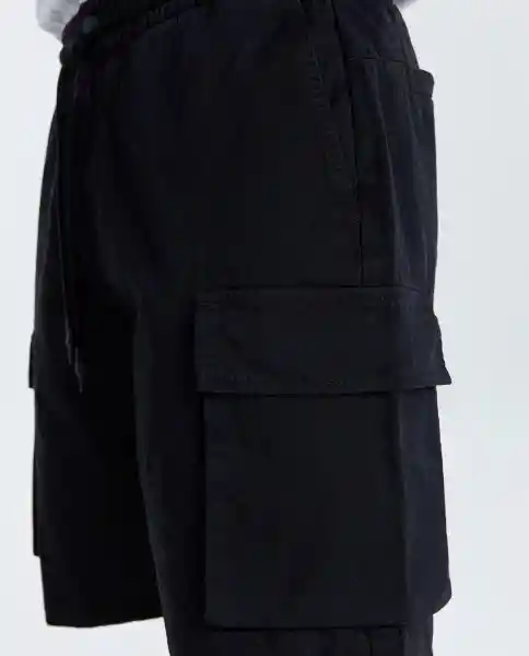 Bermuda Hombre Negro Talla 32 859G000_NEG194004 Americanino