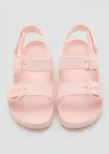 Chanclas Paupb Rosa Pastel Talla 23 Niña Mango