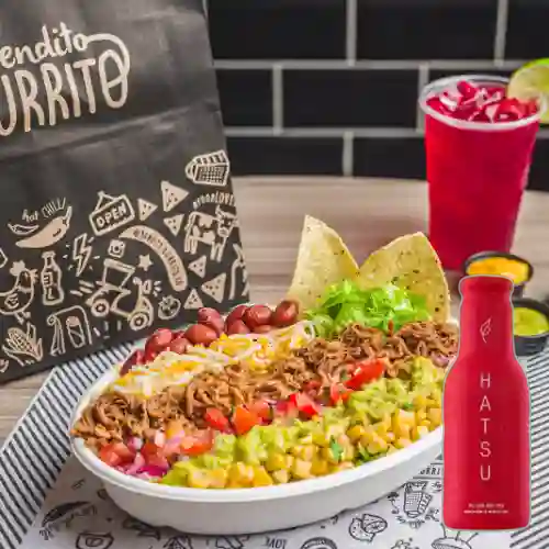 Combo Bowl de Carne Mechada + Te Hatsu 400 ml