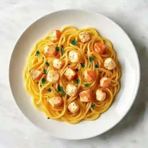 Pasta langosta thermidor