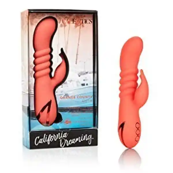 Vibrador De Doble Estimulación Orange County Cutie