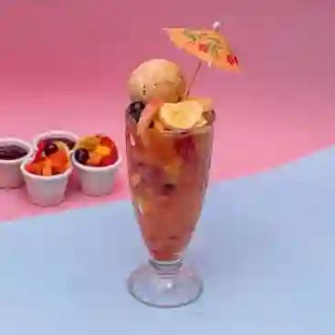Salpicon con helado