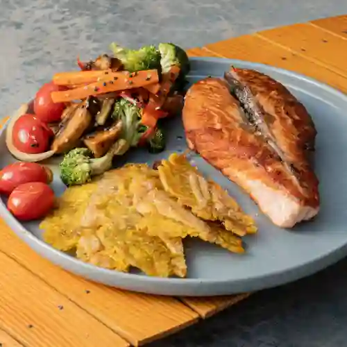 Salmón a la Plancha