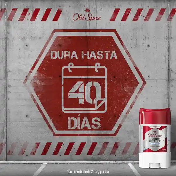 Gel Antitranspirante para hombre Old Spice Sudor Defense Extreme Protect 80 g