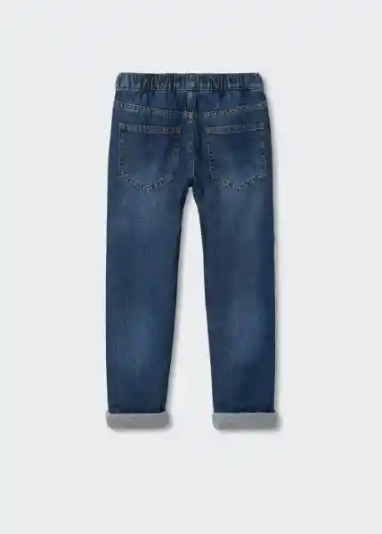 Jeans Santi Tejano Oscuro Talla 07 Niños Mango