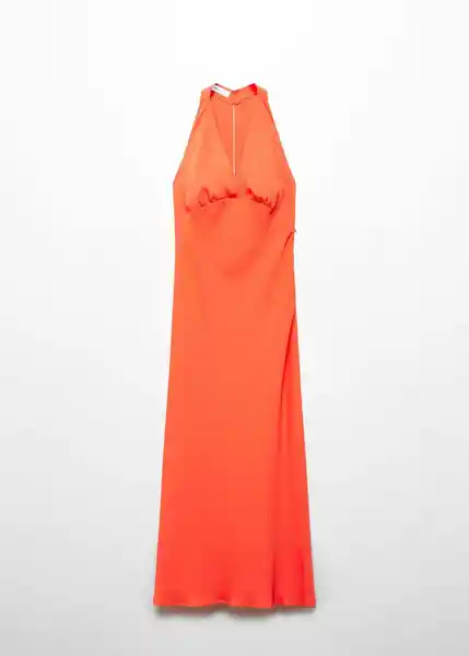 Vestido Bristol Naranja Talla XL Mujer Mango