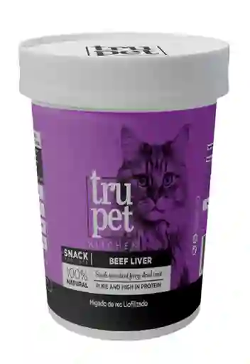 Trupet Snack Liofilizado Para Gatos 100% Higado de Res