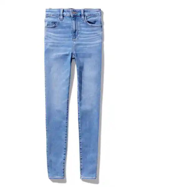 Jean High-Rise Mujer Jegging Azul Talla: 10 Long American Eagle