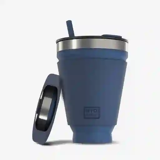 Hydaway Vaso Plegable Azul 16 oz