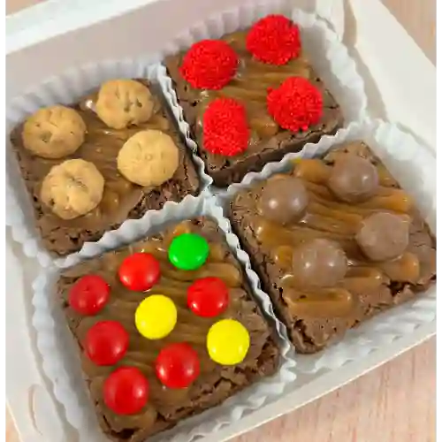 Combo Caja X4 Brownies Melcochudos