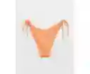Panti Traje de Baño Aerie Naranja Talla MEDIUM American Eagle