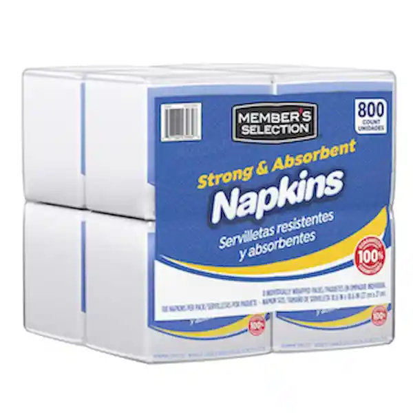 Members Selection Servilletas Resistentes y Absorbentes