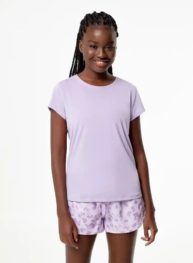 Camisetas Manga Corta Lara Xl - Morado