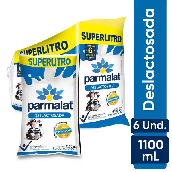 Parmalat Leche Semidescremada Deslactosada