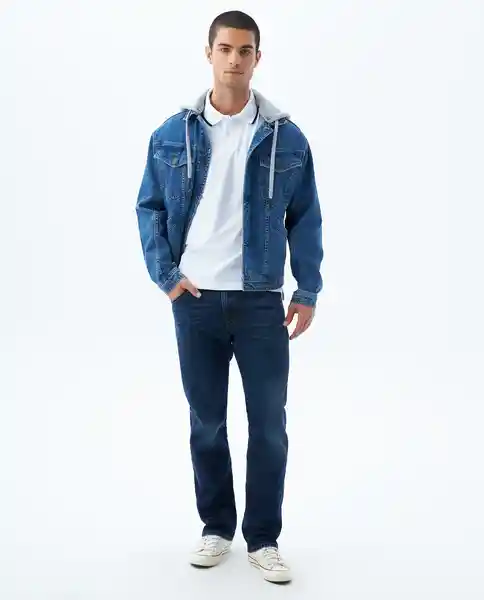 Camiseta Hombre Blanco Talla M 800G001_BLA110601 Americanino