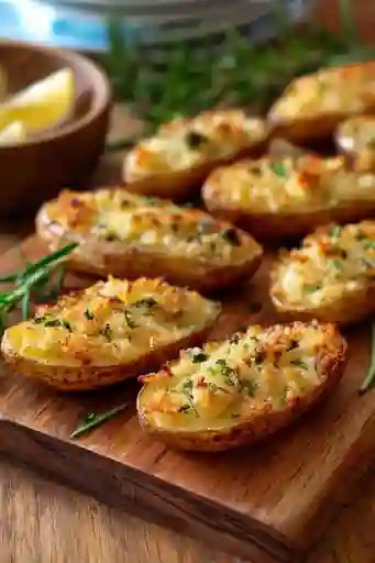 Casco de Papa Gratinadas