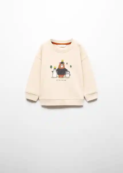 Sudadera Amiguis Arena Talla 69 Niños Mango