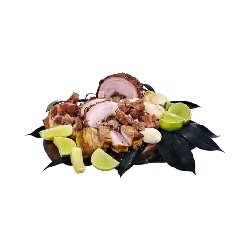 Chicharrón Carnudo con Yuca Al Vapor