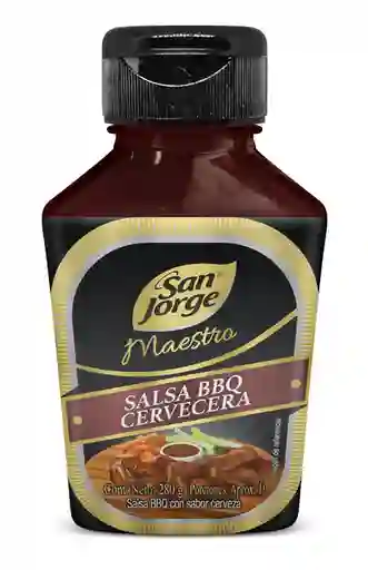 Salsa BBQ Cervecera San Jorge Maestro x 280gr