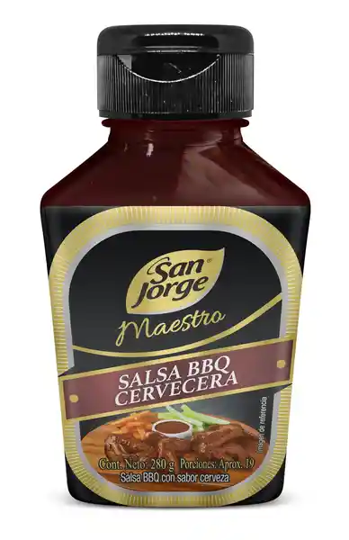 Salsa BBQ Cervecera San Jorge Maestro x 280gr