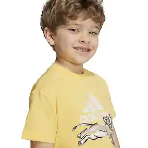 Adidas Camiseta Lk Dy Lk T Para Niño Verde Talla 2XS Ref: IY7699