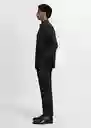 Pantalón Boston Negro Talla 46 Hombre Mango