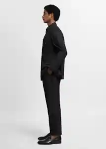 Pantalón Boston Negro Talla 46 Hombre Mango