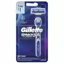 Gillette Mach3 Turbo Máquina Para Afeitar Recargable 1 Unidad