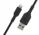 Belkin Cable Boost Charge Braided Usb-A a Lightning Negro