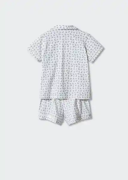 Pijama Azahar Offwhite Talla 10 Niñas Mango