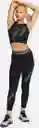 Nike Leggings Dri-Fit 7/8 Tght Para Mujer Negro Talla S