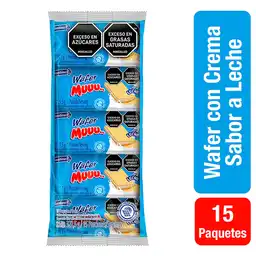 Muuu Wafer Leche P14 Ll15