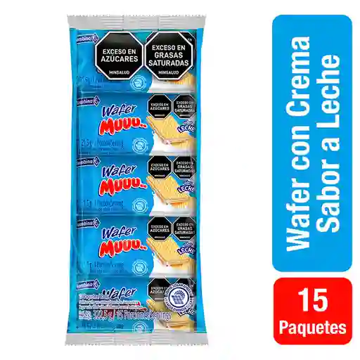Muuu Wafer Leche P14 Ll15