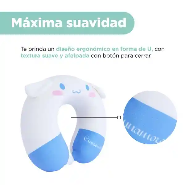 Almohada Viaje Para Cuello Espuma Serie Sanrio