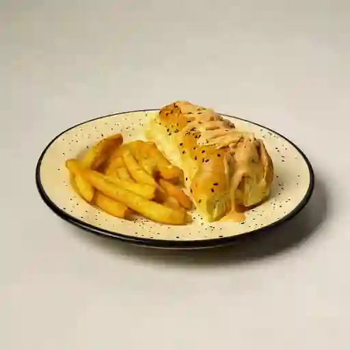 Combo Perro Bravas Bebidas