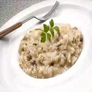 Risotto Champiñones-Pollo