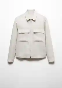 Chaqueta Arturo2 Arena Talla M Hombre Mango