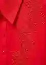 Camisa Ariel-H Rojo Talla XL Mujer Mango