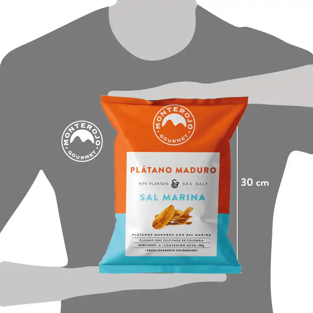 Monte Rojo Platanos Maduros 110gr