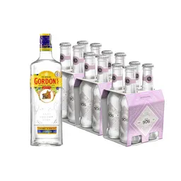 Combo Ginebra Gordons + Agua Tónica Cero Calorías